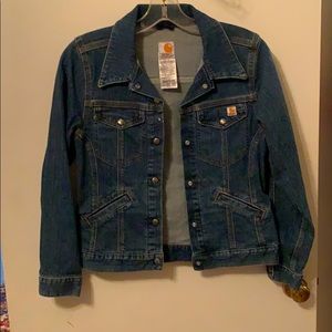 Brand new Blue Jean Carhartt Jacket